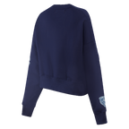 NFL CHICAGO BEARS VARSITY BLUES WOMEN'S CREWNECK (MIDNIGHT NAVY)