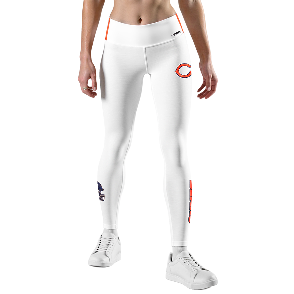 NFL CHICAGO BEARS CLASSIC LEGGING EN JERSEY POUR FEMME (BLANC)