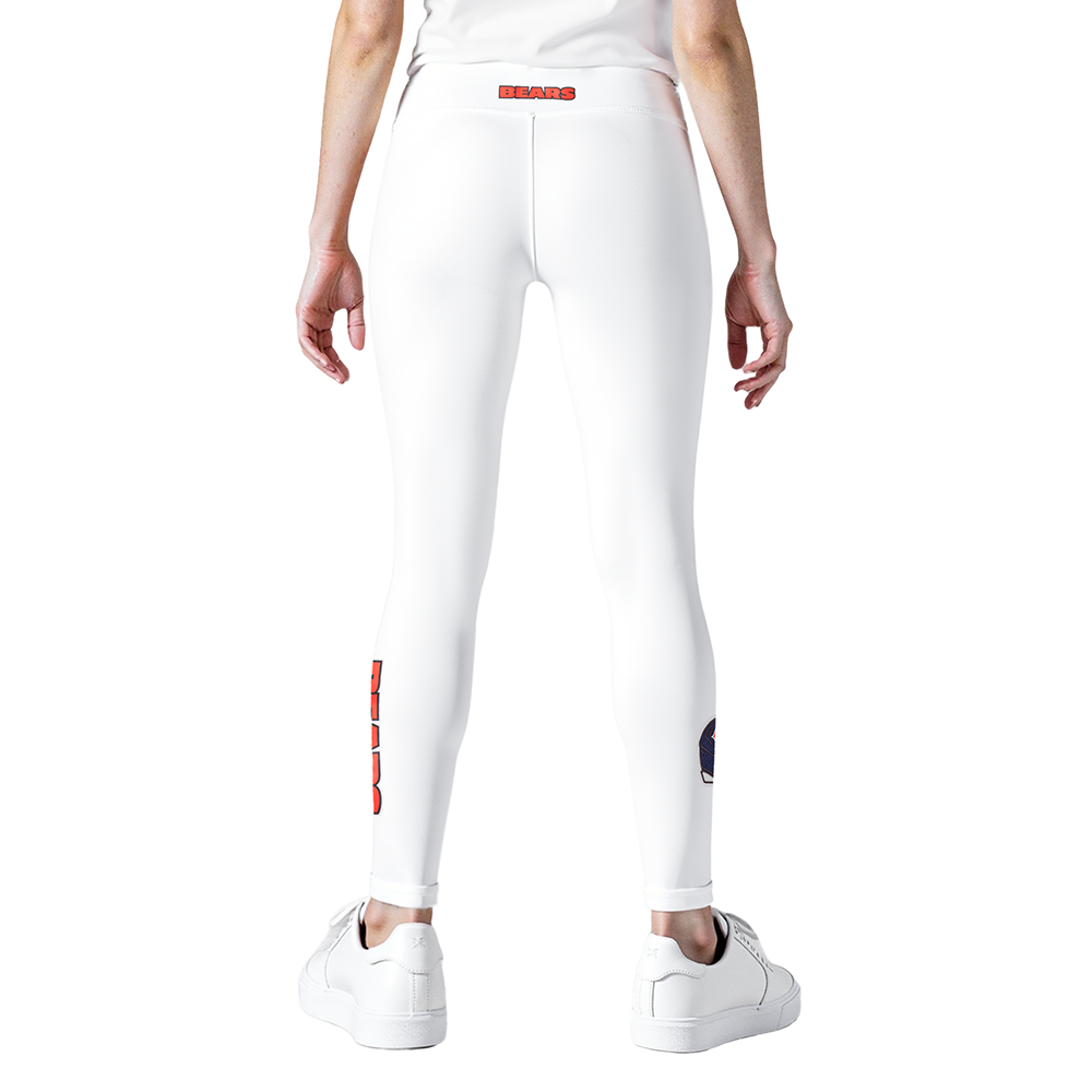 NFL CHICAGO BEARS CLASSIC WOMEN'S JERSEY LEGGING (WHITE)