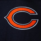 NFL CHICAGO BEARS CLASSIC WOMEN'S WOOL VARSITY JACKET (MIDNIGHT NAVY/WHITE)