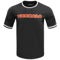 NFL CINCINNATI BENGALS CLASSIC CHENILLE MEN'S TEE (BLACK)