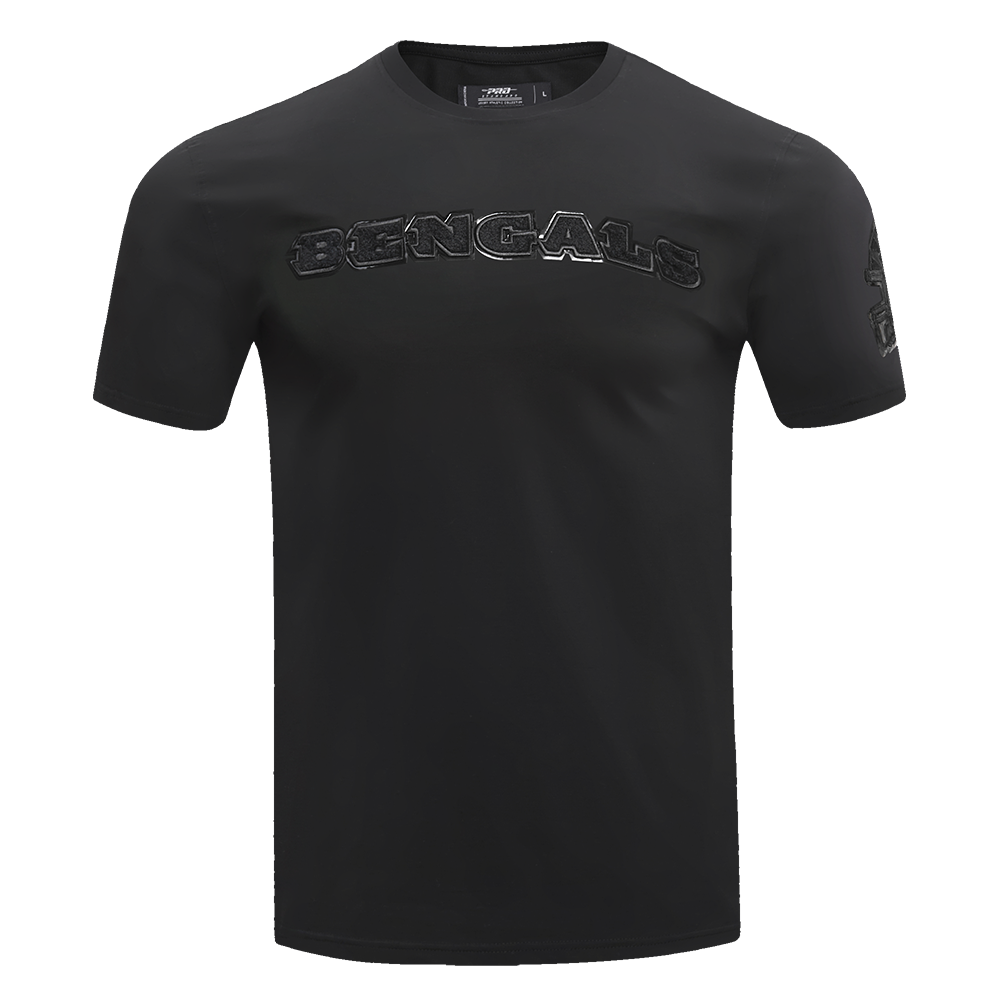 NFL CINCINNATI BENGALS TRIPLE BLACK MEN'S TEE (TRIPLE BLACK)