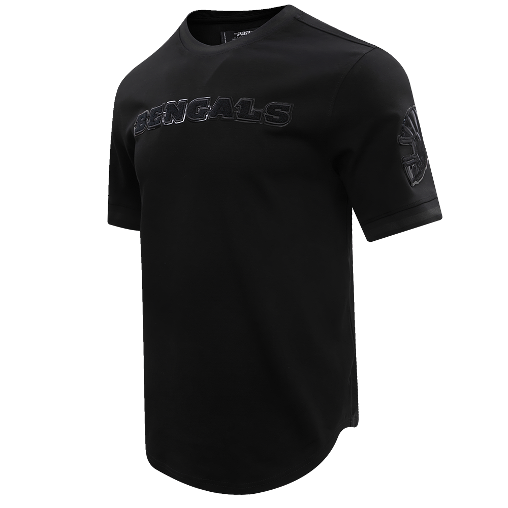 NFL CINCINNATI BENGALS TRIPLE BLACK T-SHIRT POUR HOMME (TRIPLE NOIR)
