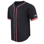 NFL CINCINNATI BENGALS MESH BUTTON UP SHIRT (BLACK/ORANGE)