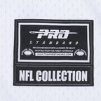 NFL CINCINNATI BENGALS MESH BUTTON UP SHIRT (WHITE/BLACK/WHITE)