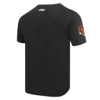 NFL CINCINNATI BENGALS OLD ENGLISH MEN'S SJ TEE (BLACK)