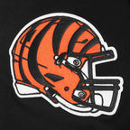 NFL CINCINNATI BENGALS OLD ENGLISH MEN'S SJ TEE (BLACK)