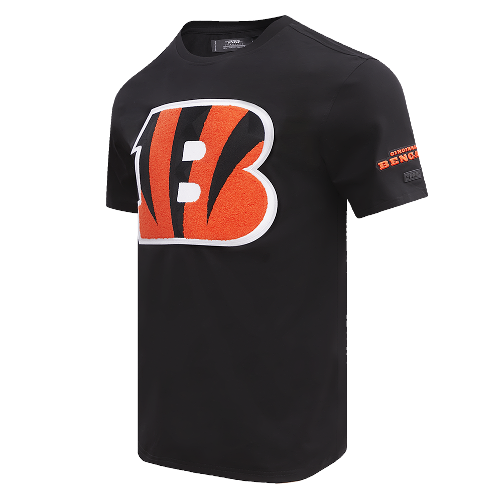 NFL CINCINNATI BENGALS MASHUP MEN'S TEE (BLACK)