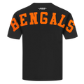 NFL CINCINNATI BENGALS WINGSPAN T-SHIRT À ÉPAULES TOMBANTES POUR HOMME (NOIR)