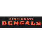 NFL CINCINNATI BENGALS JOE BURROW #9 CLASSIC PNN CHANDAIL À CAPUCHON À MANCHES COURTES POUR HOMME (NOIR/ORANGE)