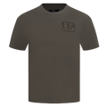 NFL CINCINNATI BENGALS NEUTRAL T-SHIRT À ÉPAULES TOMBANTES POUR HOMME (TAUPE FONCÉ)