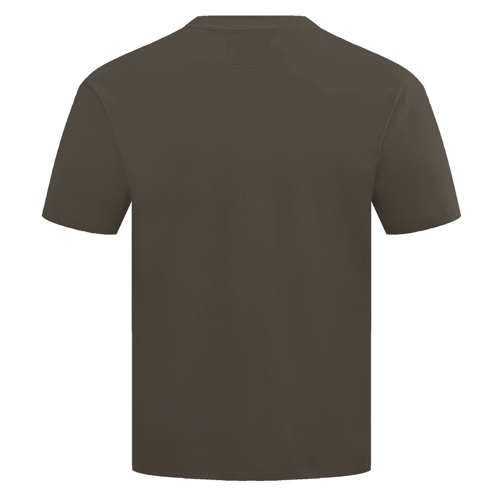 NFL CINCINNATI BENGALS NEUTRAL T-SHIRT À ÉPAULES TOMBANTES POUR HOMME (TAUPE FONCÉ)