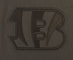 NFL CINCINNATI BENGALS NEUTRAL T-SHIRT À ÉPAULES TOMBANTES POUR HOMME (TAUPE FONCÉ)