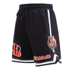 NFL CINCINNATI BENGALS CLASSIC CHENILLE MEN'S SHORT (BLACK)