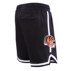 NFL CINCINNATI BENGALS CLASSIC CHENILLE MEN'S SHORT (BLACK)