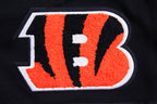 NFL CINCINNATI BENGALS CLASSIC CHENILLE MEN'S SHORT (BLACK)
