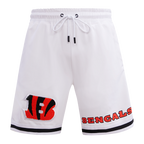 NFL CINCINNATI BENGALS CLASSIC CHENILLE SHORT POUR HOMME (BLANC)