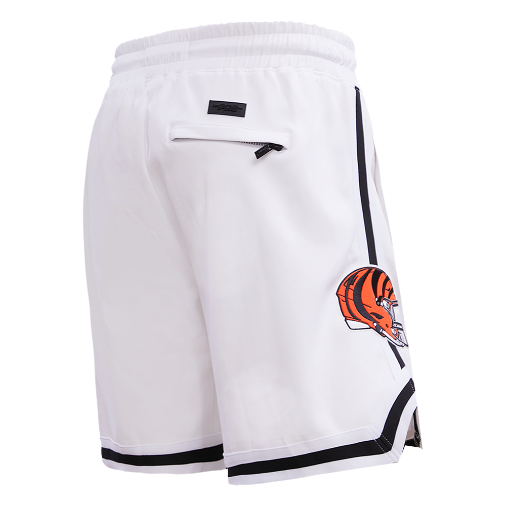 NFL CINCINNATI BENGALS CLASSIC CHENILLE SHORT POUR HOMME (BLANC)
