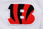NFL CINCINNATI BENGALS CLASSIC CHENILLE SHORT POUR HOMME (BLANC)