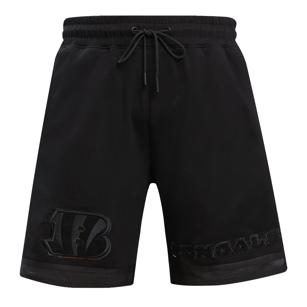 NFL CINCINNATI BENGALS TRIPLE BLACK MEN'S SHORT (TRIPLE BLACK)