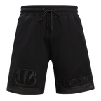 NFL CINCINNATI BENGALS TRIPLE BLACK MEN'S SHORT (TRIPLE BLACK)