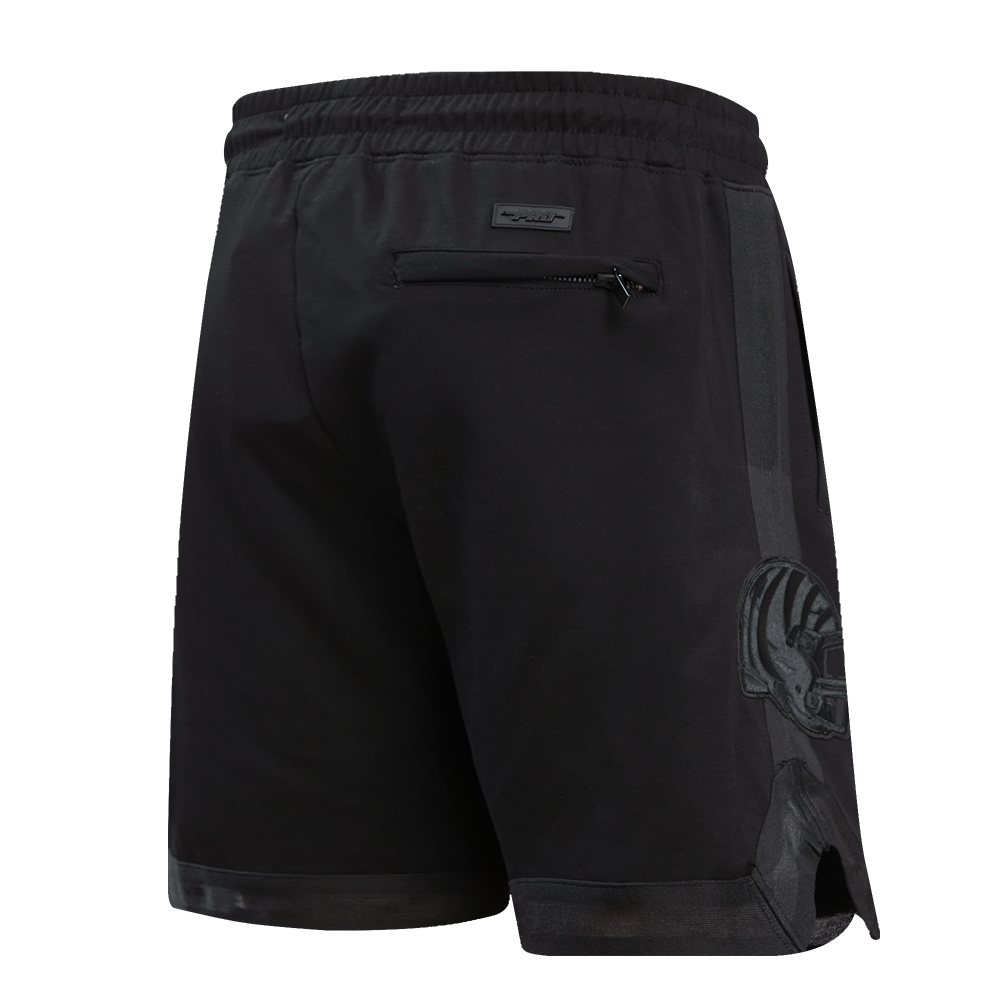 NFL CINCINNATI BENGALS TRIPLE BLACK MEN'S SHORT (TRIPLE BLACK)