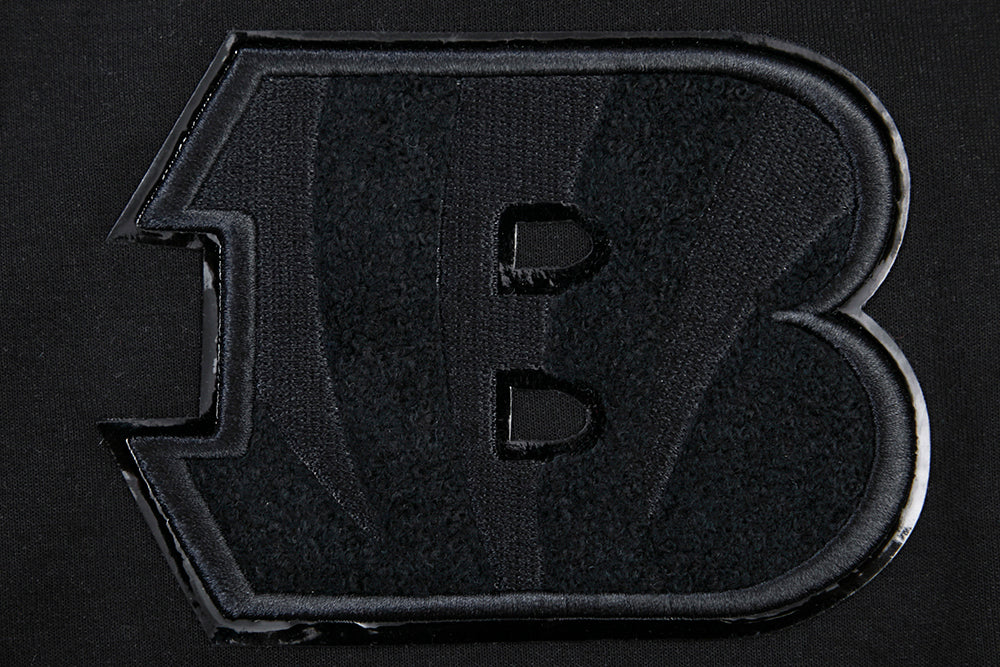 NFL CINCINNATI BENGALS TRIPLE BLACK MEN'S SHORT (TRIPLE BLACK)