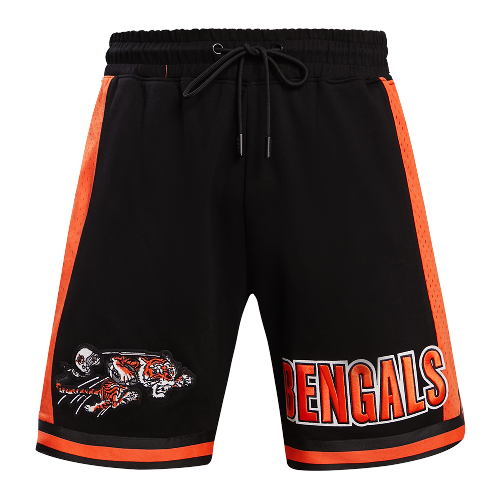 NFL CINCINNATI BENGALS RETRO CLASSIC SHORT 2.0 POUR HOMME (NOIR/ORANGE)