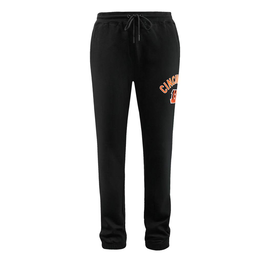 NFL CINCINNATI BENGALS CLASSIC MEN'S SWEATPANT (BLACK)