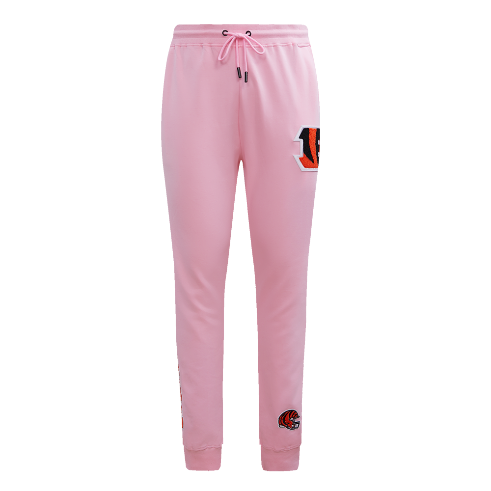 NFL CINCINNATI BENGALS CLASSIC CHENILLE MEN'S JOGGER (PINK)