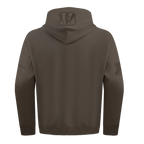 NFL CINCINNATI BENGALS NEUTRAL CHANDAIL À CAPUCHON À ÉPAULES TOMBANTES POUR HOMME (TAUPE FONCÉ)