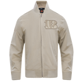NFL CINCINNATI BENGALS NEUTRAL MEN'S  TWILL JACKET (TAUPE)