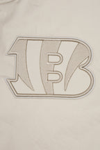 NFL CINCINNATI BENGALS NEUTRAL MEN'S  TWILL JACKET (TAUPE)
