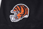 NFL CINCINNATI BENGALS CLASSIC WOMEN'S SJ BOXY TEE (BLACK)