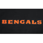 NFL CINCINNATI BENGALS JOE BURROW #9 CLASSIC PNN WOMEN'S SJ BOXY TEE (BLACK)