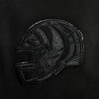 NFL CINCINNATI BENGALS TRIPLE BLACK WOMEN'S FLC CREWNECK (TRIPLE BLACK WOMEN'S)