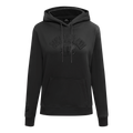 NFL CINCINNATI BENGALS TRIPLE BLACK WOMEN'S FLC PO HOODIE (TRIPLE BLACK WOMEN'S)