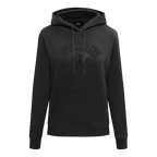 NFL CINCINNATI BENGALS TRIPLE BLACK WOMEN'S FLC PO HOODIE (TRIPLE BLACK WOMEN'S)