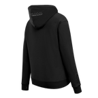 NFL CINCINNATI BENGALS TRIPLE BLACK WOMEN'S FLC PO HOODIE (TRIPLE BLACK WOMEN'S)