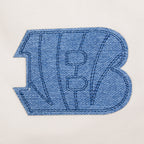 NFL CINCINNATI BENGALS VARSITY BLUES CHANDAIL À COL ROND EN MOLLETON POUR FEMME (LIN)