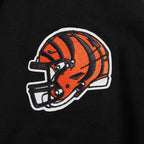 NFL CINCINNATI BENGALS CLASSIC CHANDAIL À COL ROND EN MOLLETON POUR FEMME (NOIR)