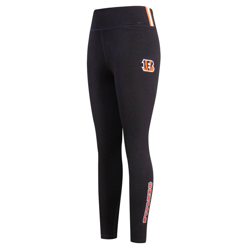 NFL CINCINNATI BENGALS CLASSIC LEGGING EN JERSEY POUR FEMME (NOIR)