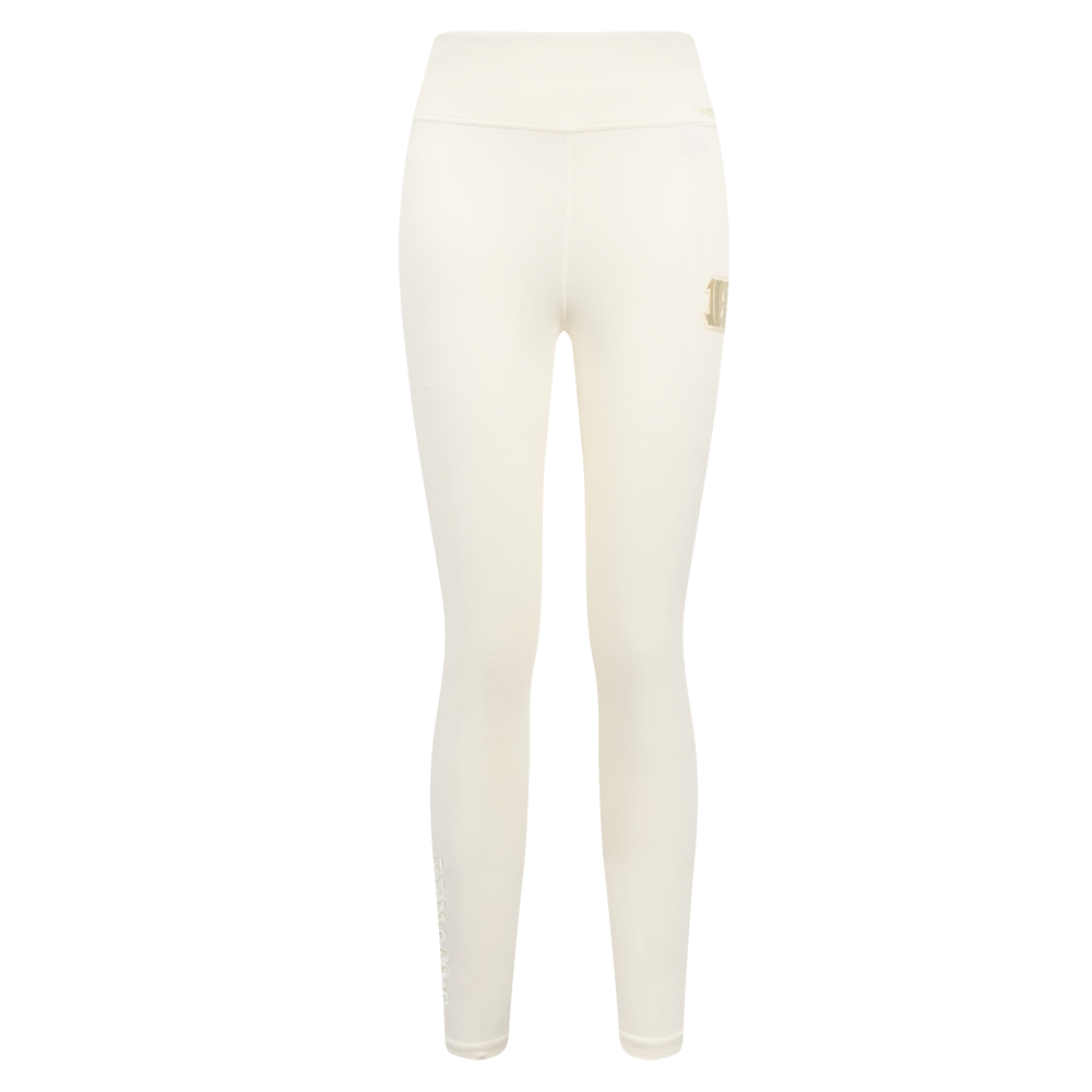 NFL CINCINNATI BENGALS NEUTRAL WOMEN'S JERSEY LEGGING (EGGSHELL)