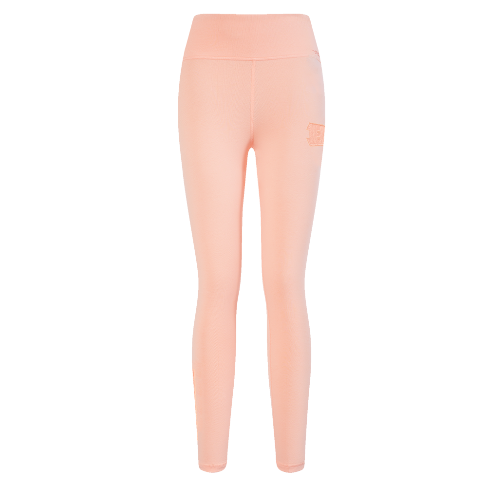 NFL CINCINNATI BENGALS NEUTRAL HIGH WAIST JERSEY LEGGING (GUAVA)