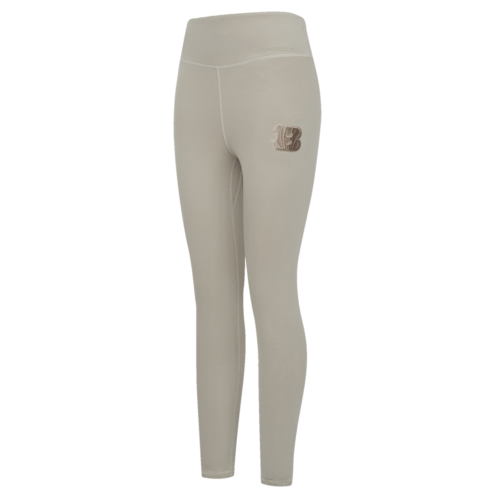NFL CINCINNATI BENGALS NEUTRAL WOMEN'S JERSEY LEGGING (TAUPE)