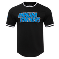 NFL CAROLINA PANTHERS CLASSIC CHENILLE TEE (BLACK)