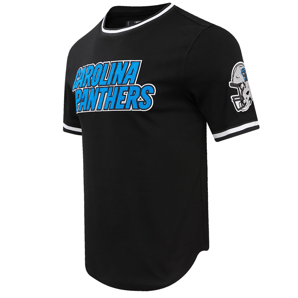 NFL CAROLINA PANTHERS CLASSIC CHENILLE TEE (BLACK)
