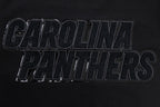 NFL CAROLINA PANTHERS TRIPLE BLACK T-SHIRT POUR HOMME (TRIPLE NOIR)