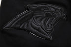 NFL CAROLINA PANTHERS TRIPLE BLACK T-SHIRT POUR HOMME (TRIPLE NOIR)