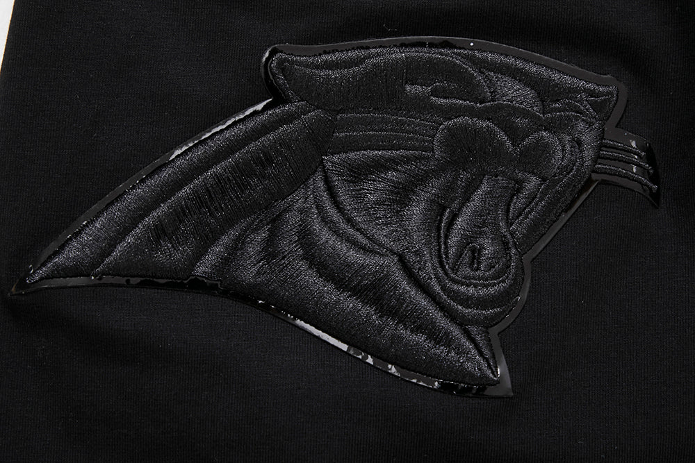 NFL CAROLINA PANTHERS TRIPLE BLACK T-SHIRT POUR HOMME (TRIPLE NOIR)